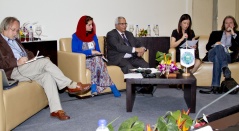 26 March 2013 The Head of the National Assembly delegation to the IPU, Marija Obradovic at the panel on the fight against drug trafficking